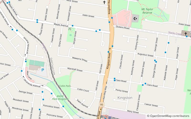 Mayes Cottage location map