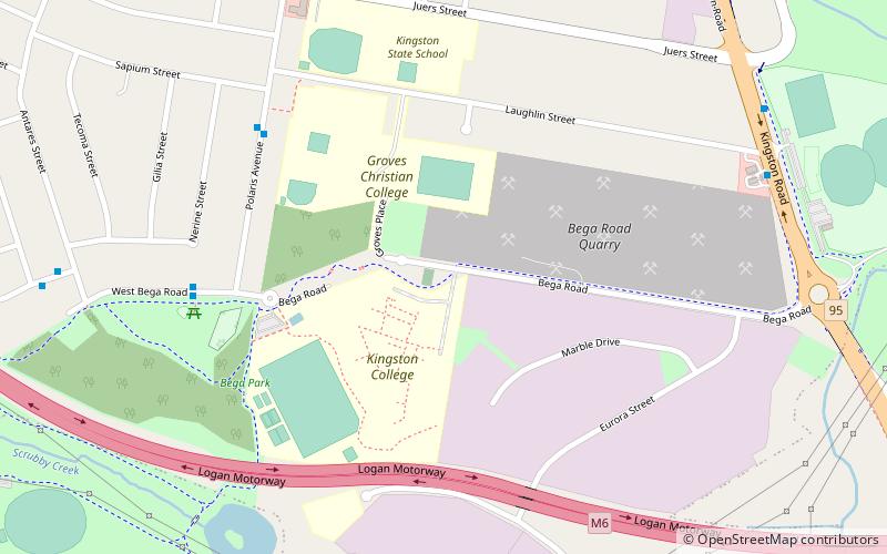 Kingston Pioneer Cemetery location map