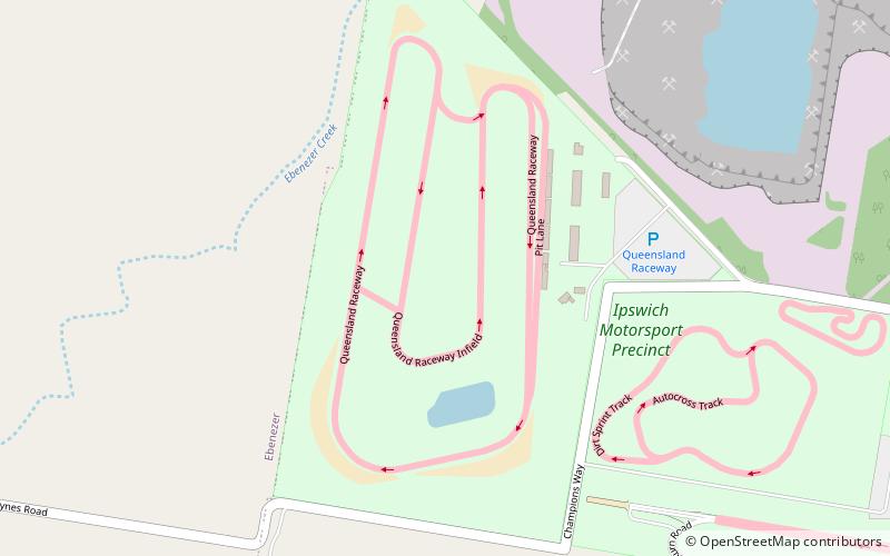 Queensland Raceway location map