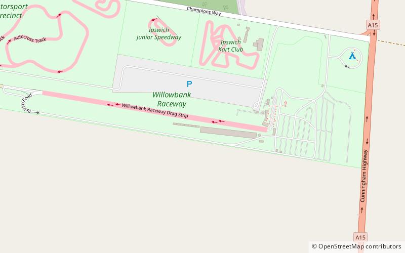 willowbank raceway location map