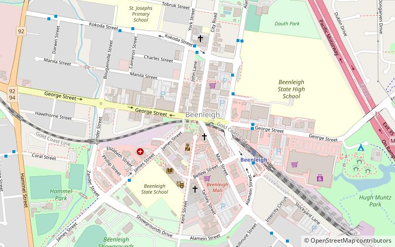 Beenleigh Town Square location map