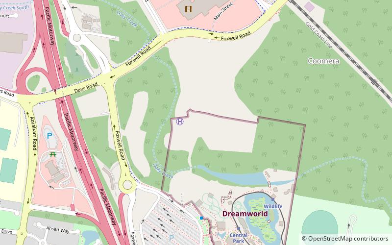 big brother coomera location map
