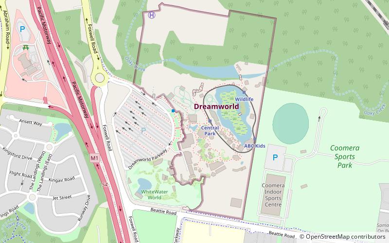 Dreamworld Cinema location map
