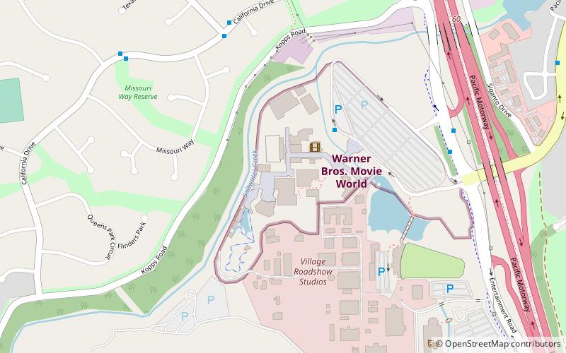 Scooby-Doo Spooky Coaster location map