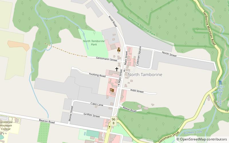 Tamborine Mountain Library location map