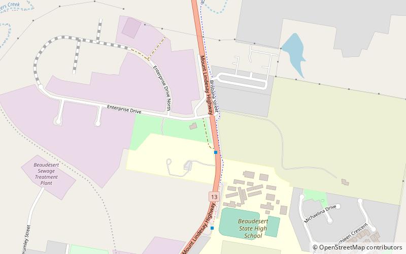 Beaudesert Community Arts and Information Centre location map