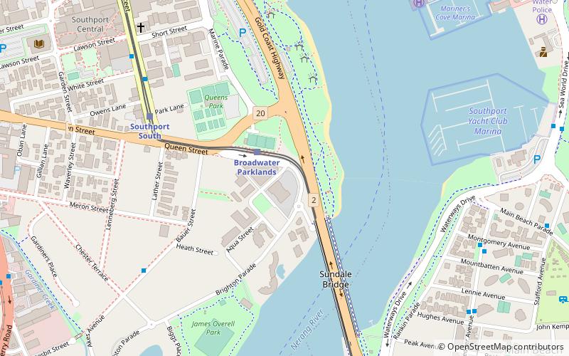 Sundale Apartments location map
