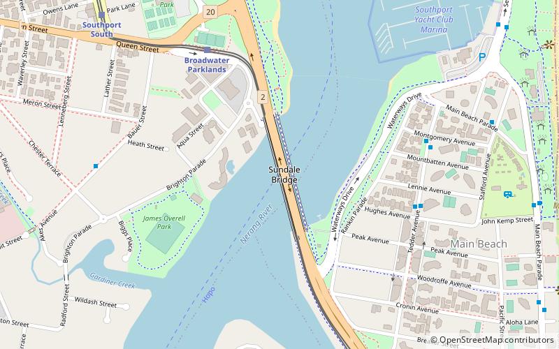 Sundale Bridge location map