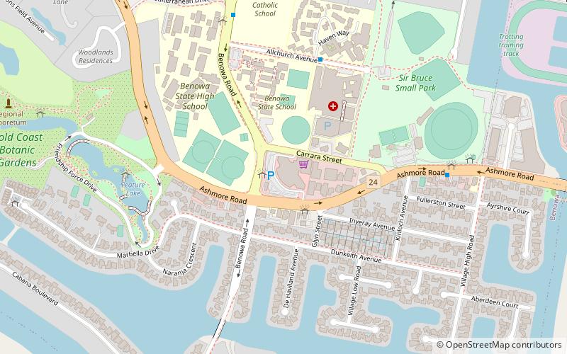 Benowa Gardens Shopping Centre location map