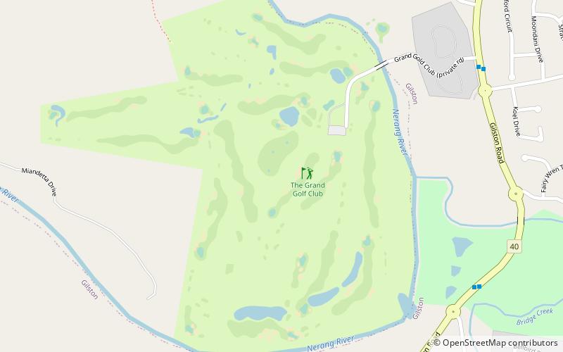 the grand golf club location map