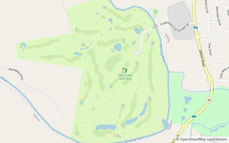 The Grand Golf Club location map