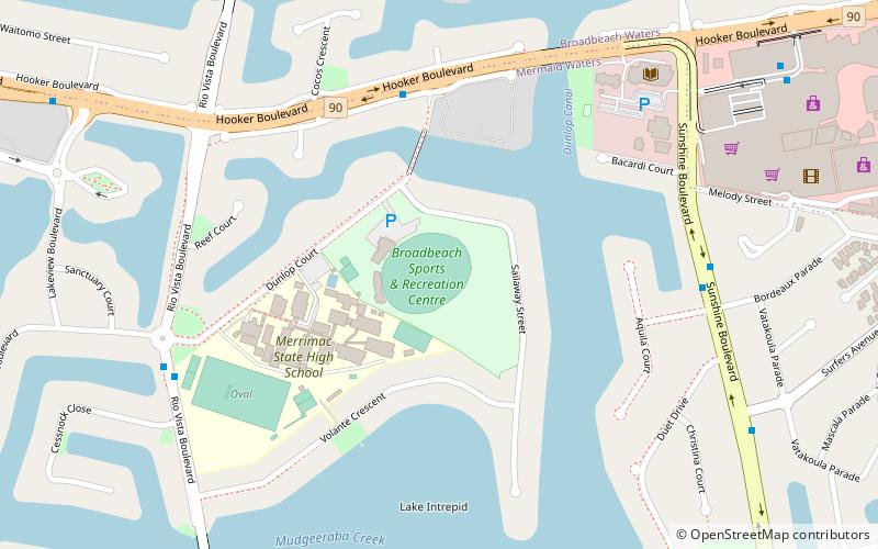 h a oval gold coast location map
