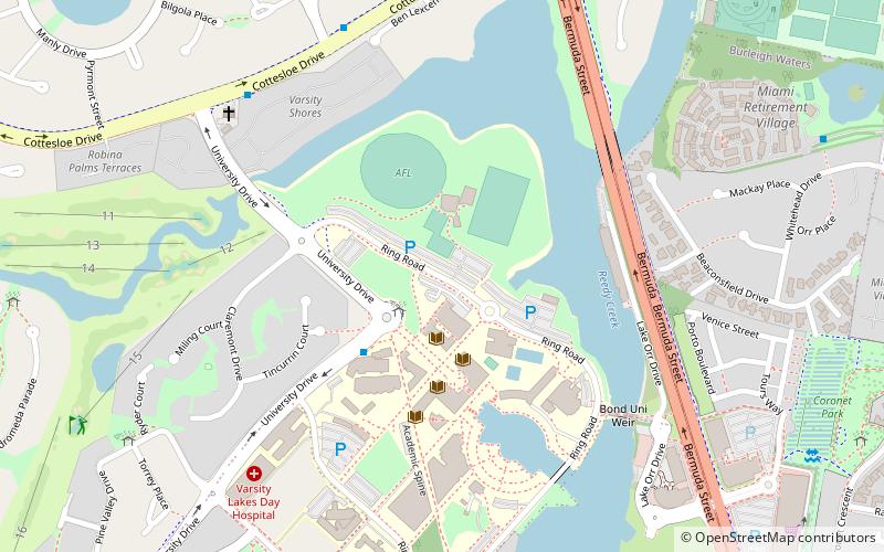 Bond Sports Park location map