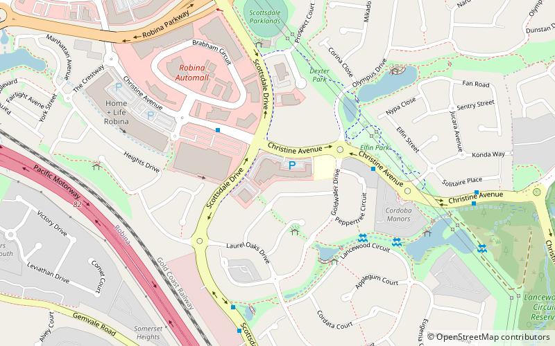 Easy T Centre Robina location map