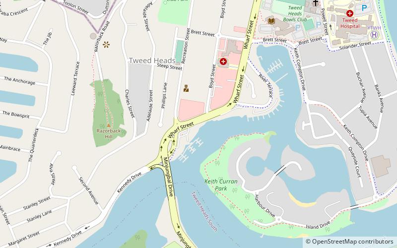 Coolangatta Whale Watch location map