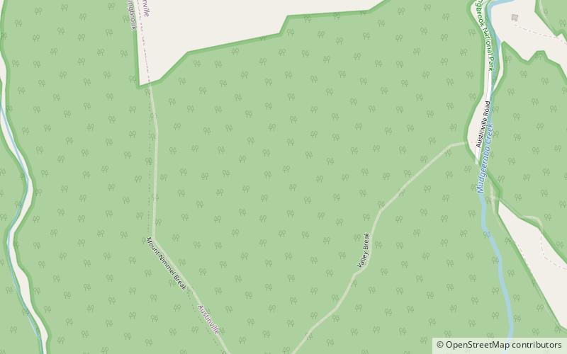 nimmel range park narodowy springbrook location map