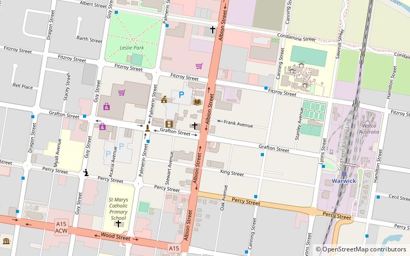 St Mark's Anglican Church location map