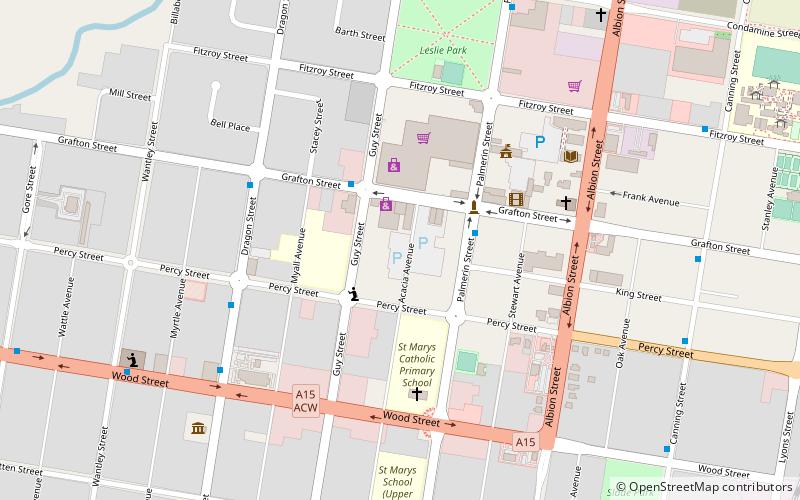 St George's Masonic Centre location map
