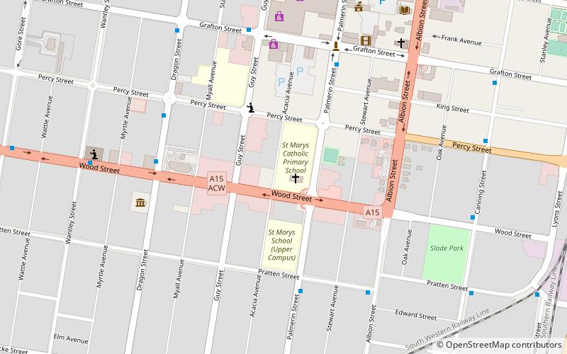 First St Mary's Roman Catholic Church location map