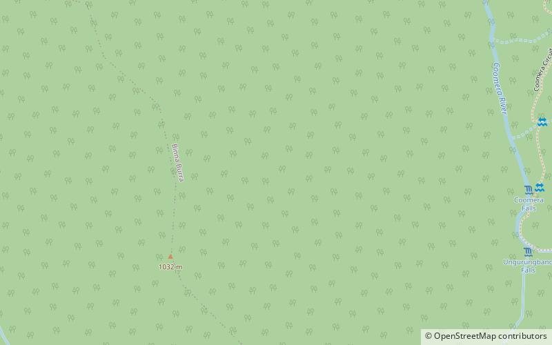 Coomera Falls location map