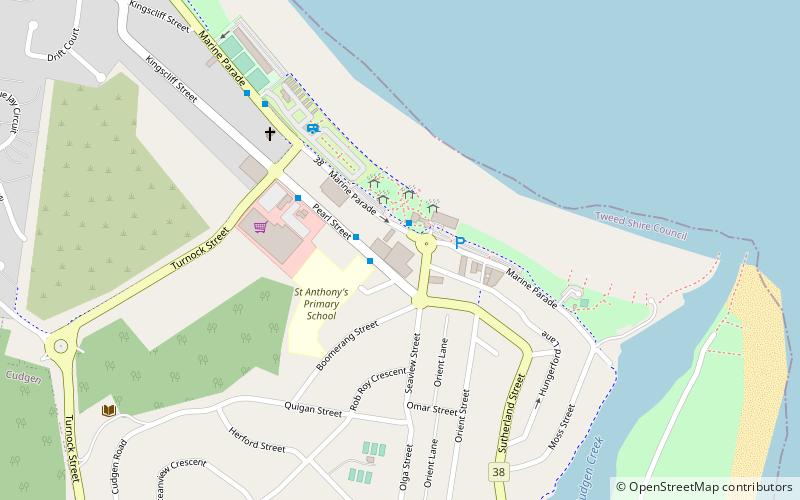 Kingscliff location map