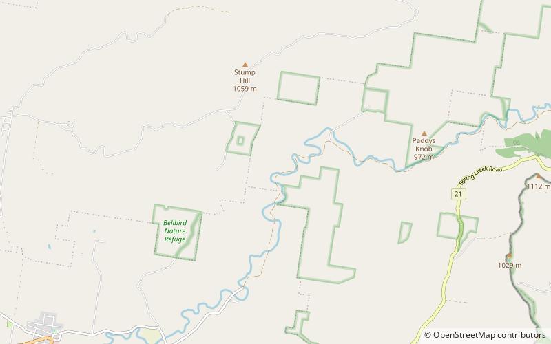 cambanoora gorge location map