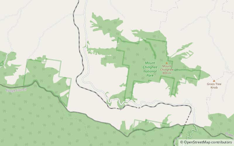 Mount Chinghee National Park location map