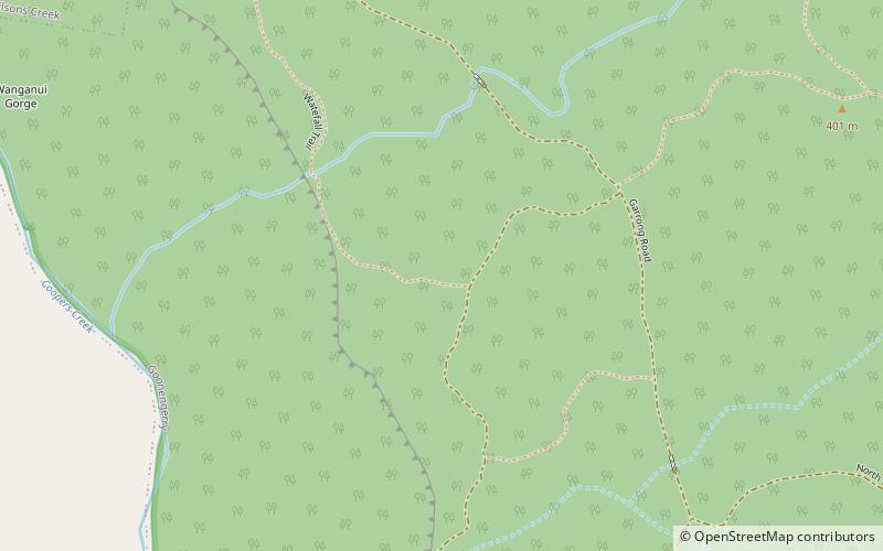 Goonengerry-Nationalpark location map
