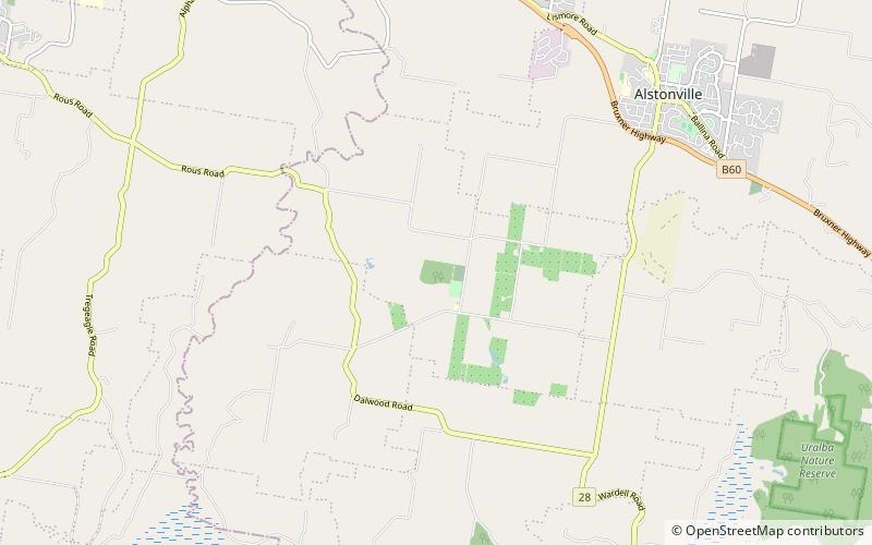 Davis Scrub Nature Reserve location map