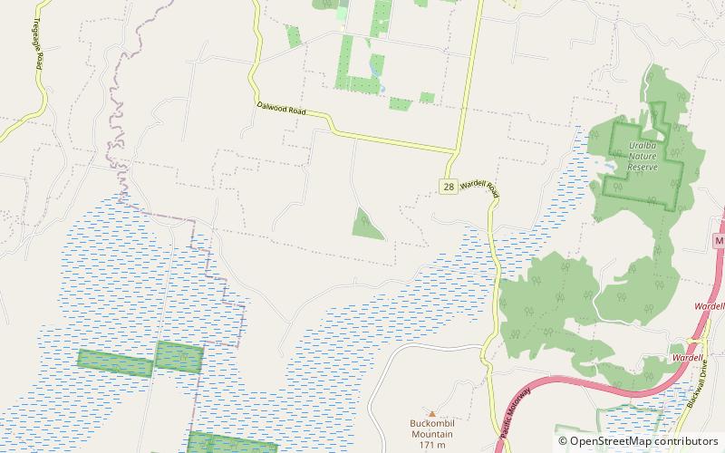 Victoria Park Nature Reserve location map