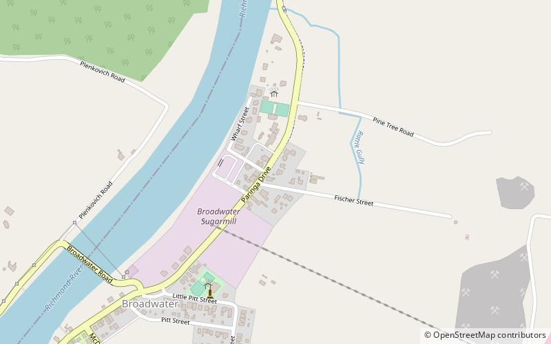 broadwater location map