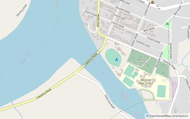 McFarlane Bridge location map