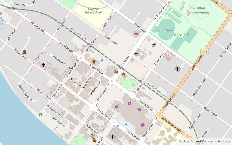 Saraton Theatre location map