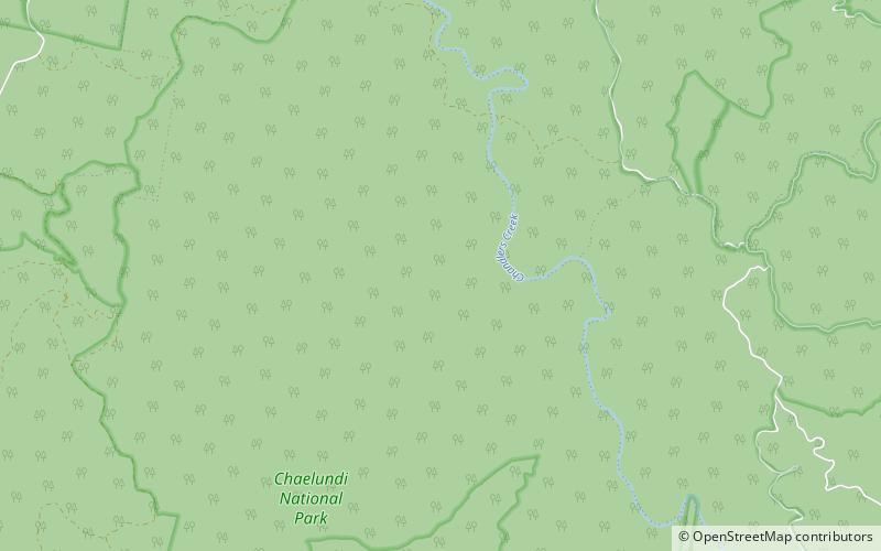 yabbra national park parque nacional chaelundi location map