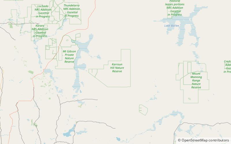Karroun Hill Nature Reserve location map