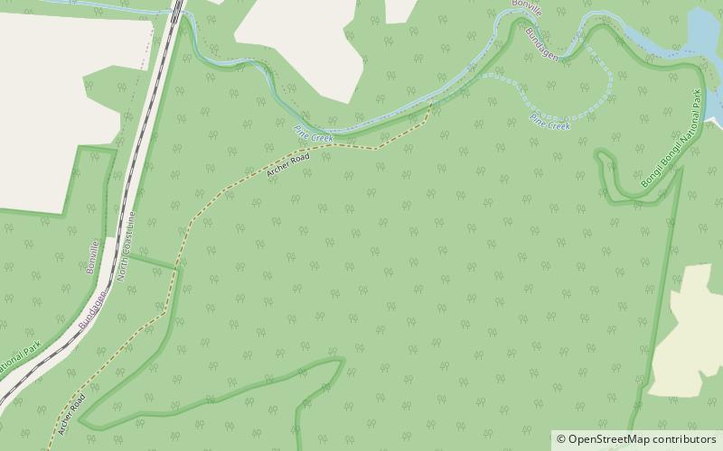 Archville location map