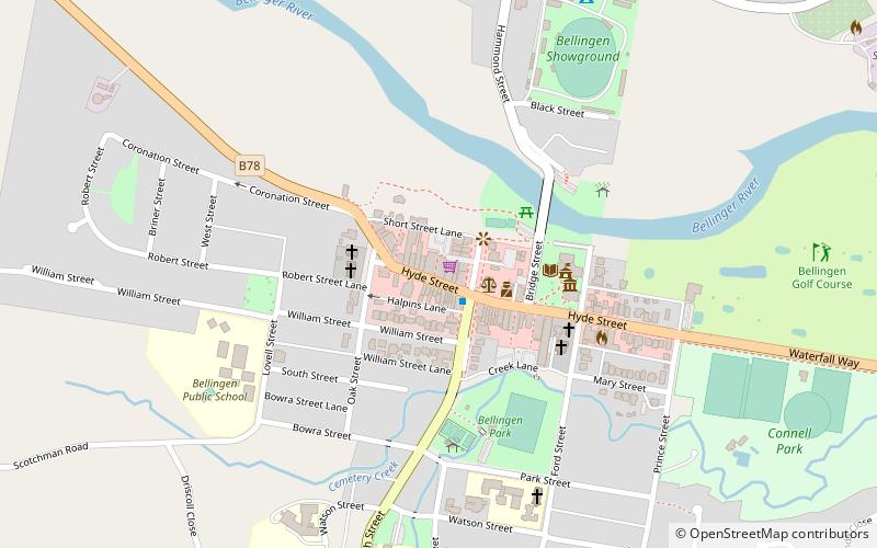 Hammond and Wheatley Commercial Emporium location map