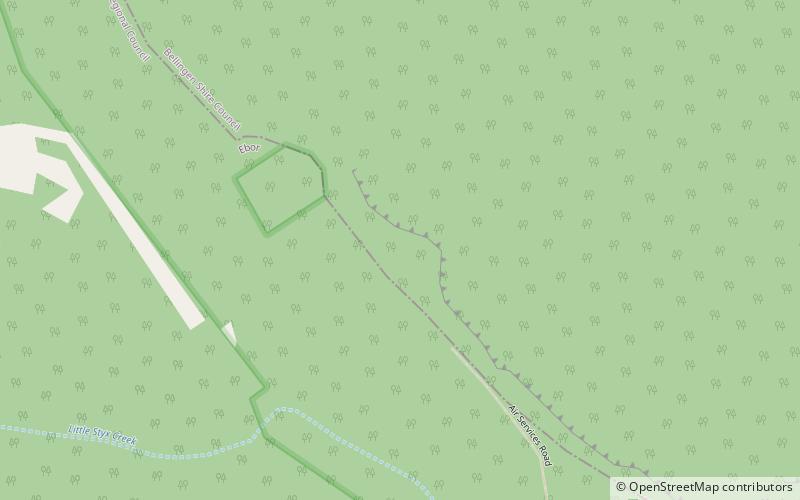 banksia point parque nacional nueva inglaterra location map