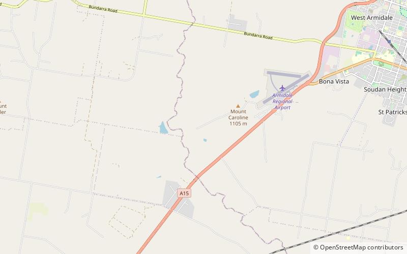 Saumarez Homestead location map
