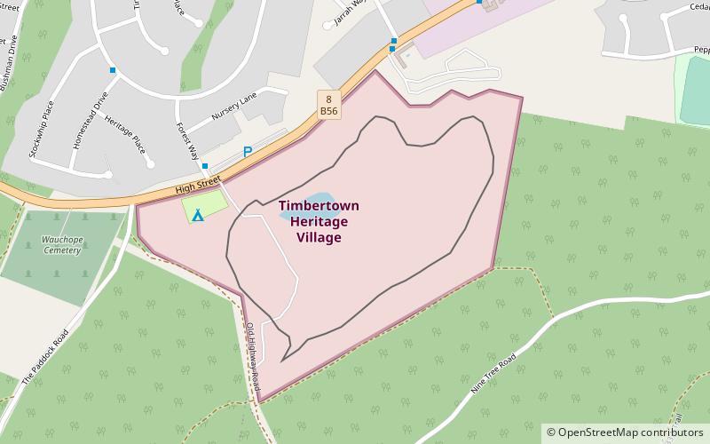 Timbertown location map
