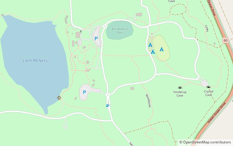 Yanchep National Park location map