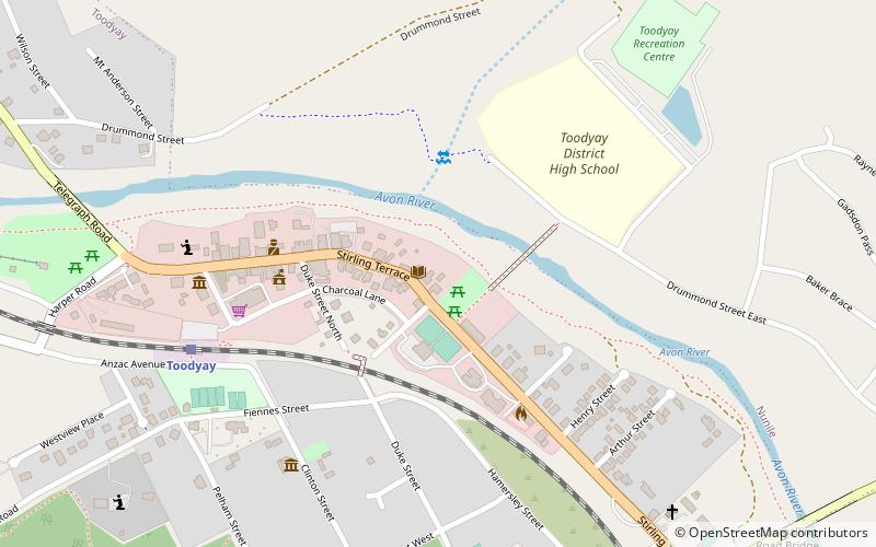 Toodyay Public Library location map