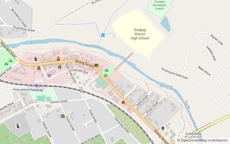 Old Newcastle School location map