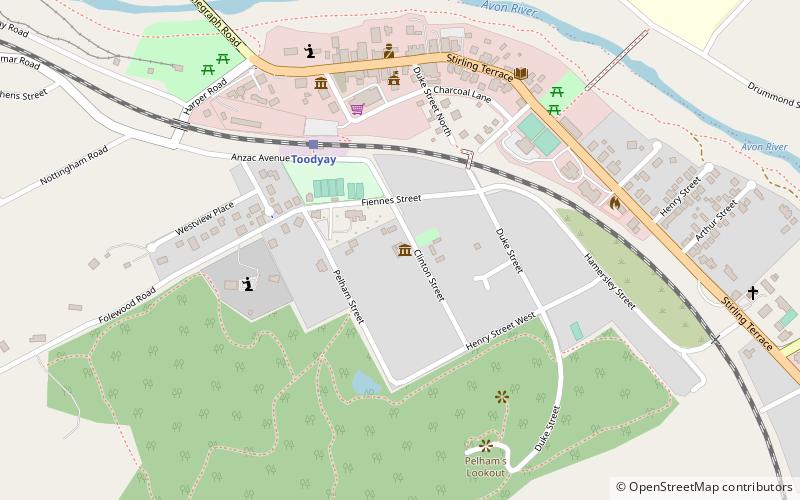 Newcastle Gaol Museum location map