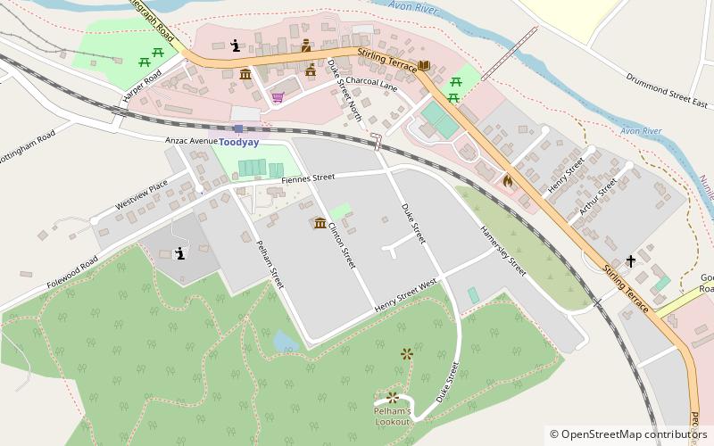Newcastle Police Stables location map