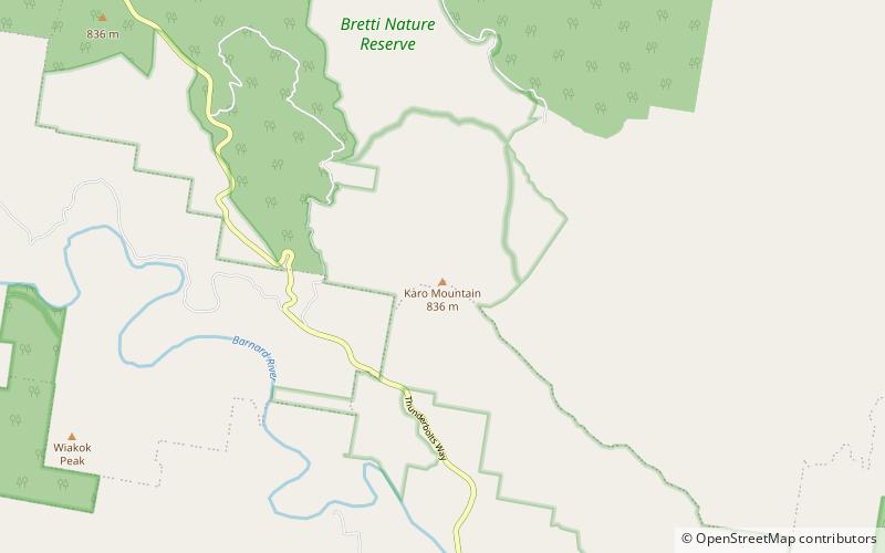 Bretti Nature Reserve location map
