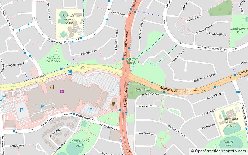 Whitford Development Scheme location map