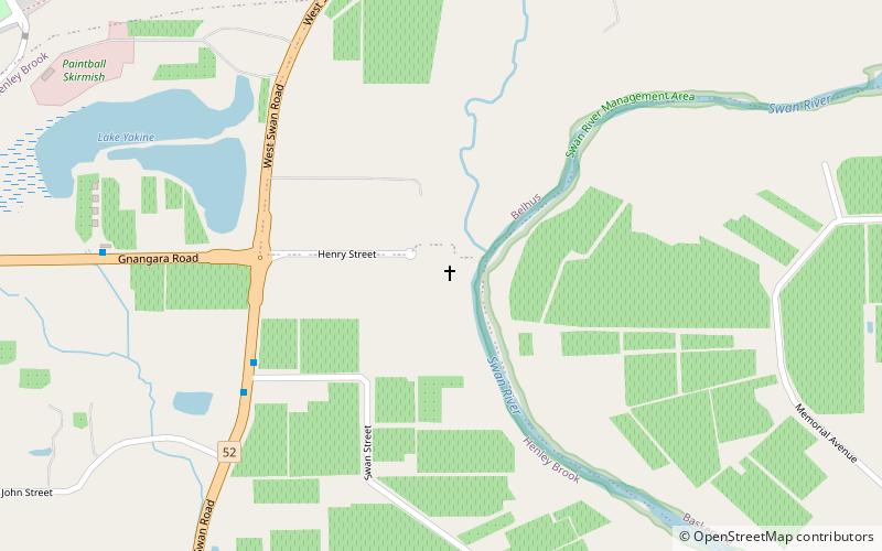 All Saints Anglican Church location map
