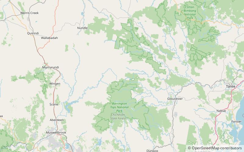 Mount Royal Range location map