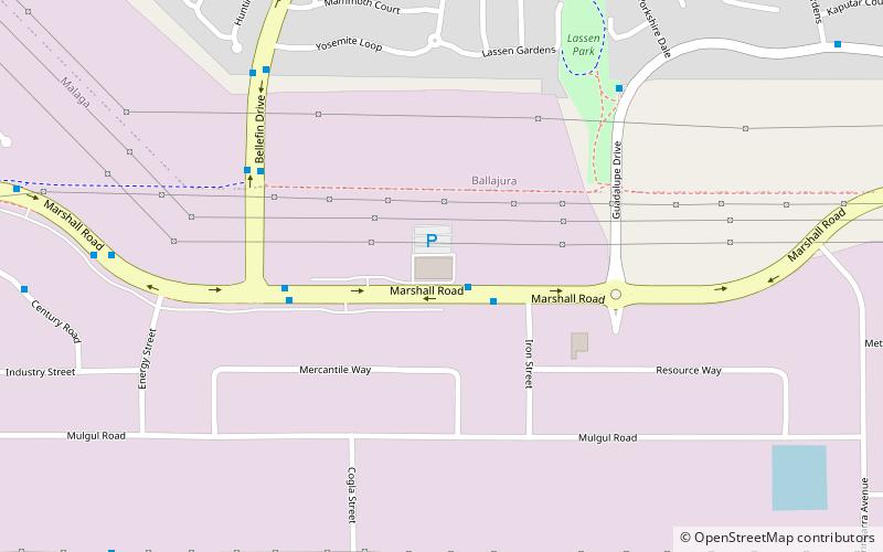Perth Ice Arena location map